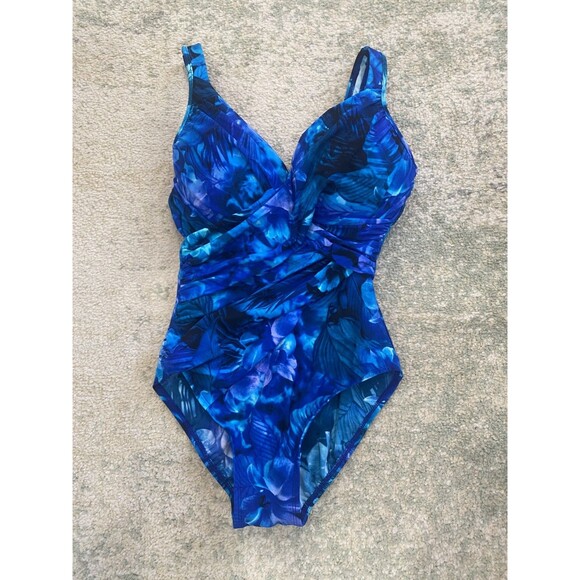 Miraclesuit Ocean Size 12 Dream Oceanus One Piece Swimsuit Beach - Picture 1 of 7